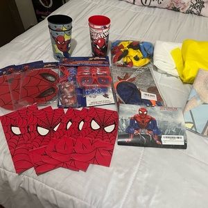 New spiderman birthday party bundle
